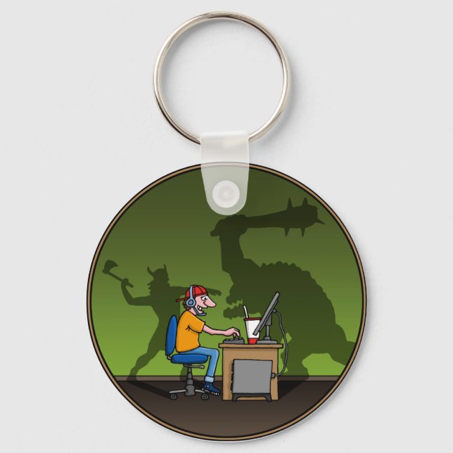 Chaveiro Gamer para PC (Frente)