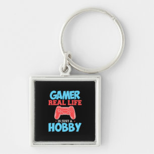 Chaveiro Gamer Real Life É Apenas Um Hobby