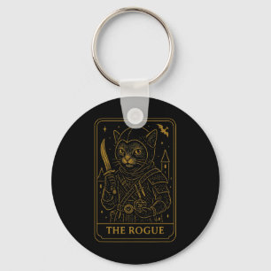 Chaveiro Gamer Rpg Malandro Dados D20 Gatinho Geek Nerdy Ho