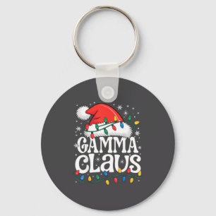 Chaveiro Gamma Claus Natal Divertido Natal Avó Férias S