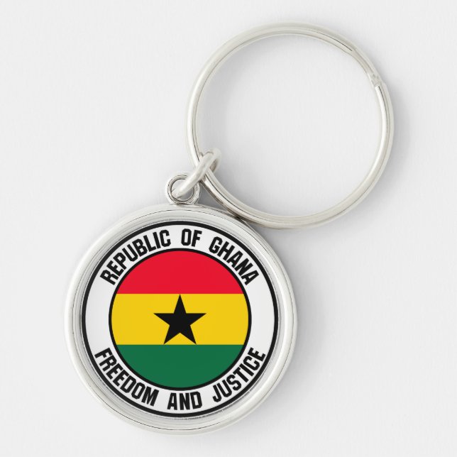 Chaveiro Gana Round Emblem (Frente)