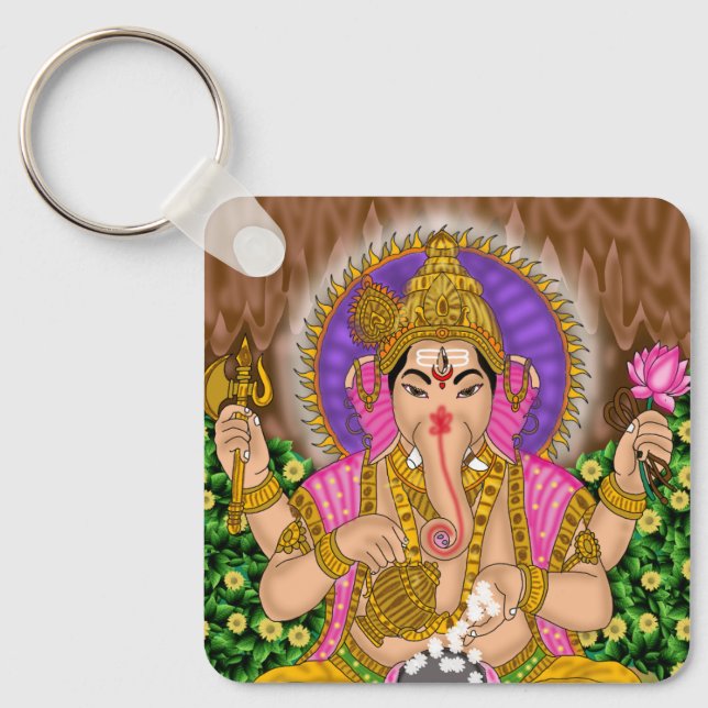 Chaveiro Ganesha Keychain (Frente)