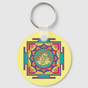 Chaveiro Ganesha Mandala