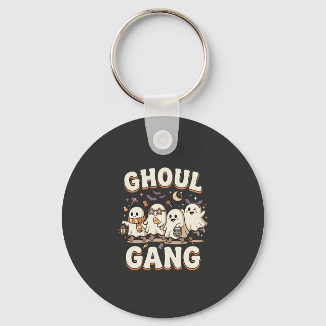 Chaveiro Gangue de Gólens do Halloween (Frente)