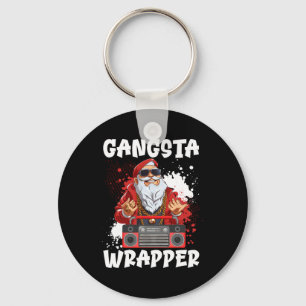 Chaveiro Gangue do Papai Noel do Hip Hop Natal Bandido Gang