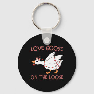 Chaveiro Ganso do Amor à Solta Funny Valentine Goose Humo