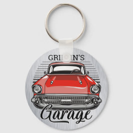 Chaveiro Garagem de Automóveis Clássicos Retroativos do NOM