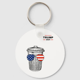 Chaveiro Garbyge For Trump 2024 Garge Truck Trash Can Vote