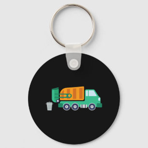 Chaveiro Garge Truck Reciclar Resíduos Coletor de Lixo Terr