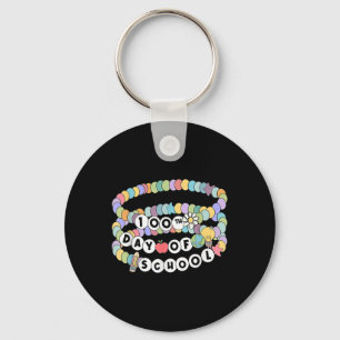 Chaveiro Garota 100 Dias De Bracelete De Amizade Escolar