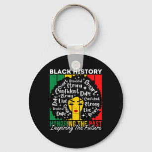 Chaveiro Garota Afro Homenageando o Passado Inspirando o Fu
