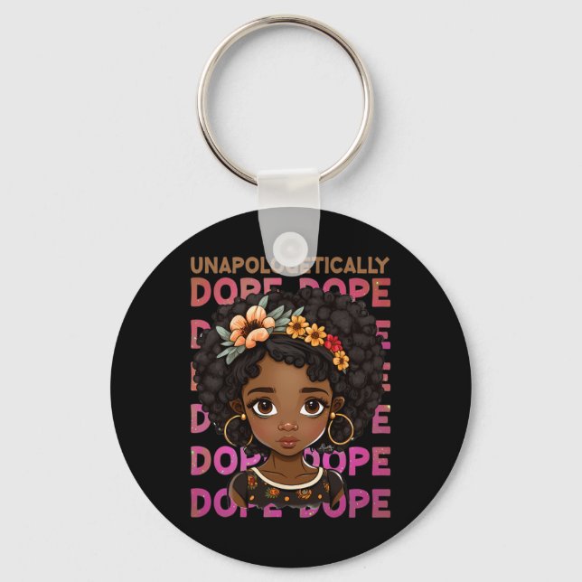 Chaveiro Garota Bonita Droga Sem Desculpas História Negra M (Frente)