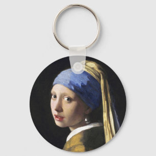 Chaveiro Garota com um brinco de pérolas, Jan Vermeer