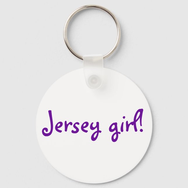 Chaveiro Garota de Jersey! (Frente)