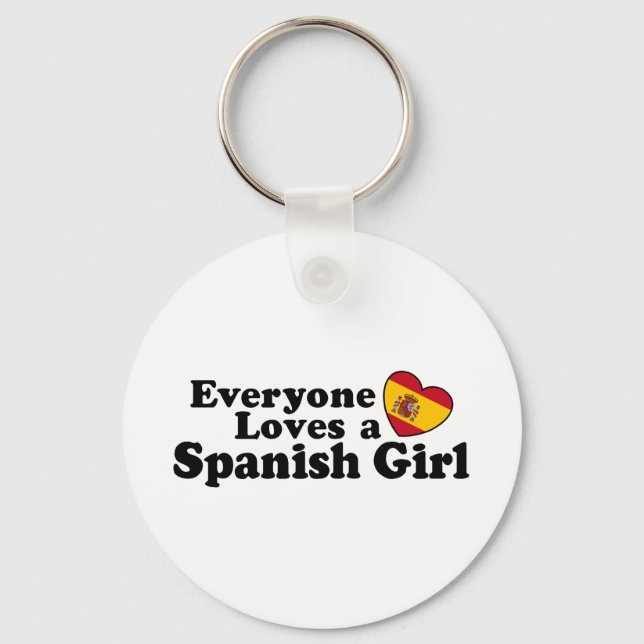 Chaveiro Garota espanhola (Frente)