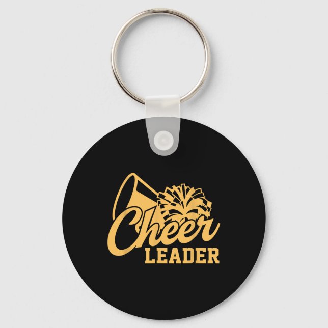 Chaveiro Garota Líder de Torcida Mulheres Cheerleader Cheer (Frente)