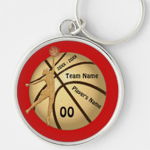 Chaveiro Garota Mais velho De Basquete Oferece Sua Cor De T