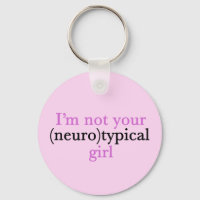 Garota Não Neurotípica Orgulho de Autismo Bonito