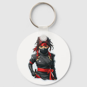 Chaveiro Garota Ninja