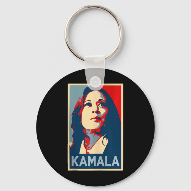 Chaveiro Garota Nome Kamala Harris Hope Poster 47 Suppo (Frente)
