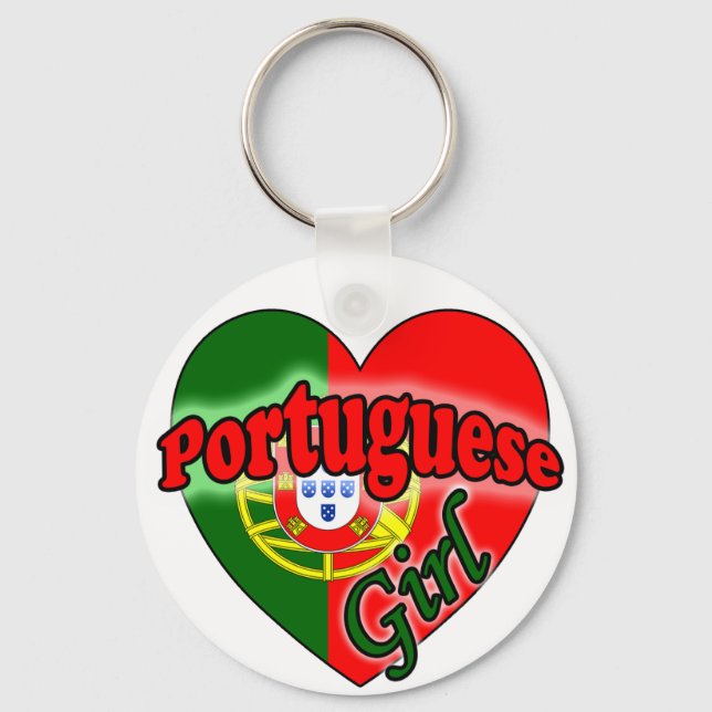 Chaveiro Garota Portuguesa (Frente)