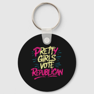 Chaveiro Garotas Bonitas Votam Conservadoras Patriotas Repu