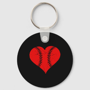 Chaveiro Garotas de Dia de os namorados de Baseball Vintage