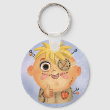 Garoto bonitinho em um palito clássico redondo no 