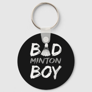 Chaveiro Garoto de Badminton - Ama Badminton Mau Minton Gar