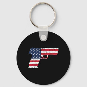 Chaveiro Garoto Legal Dabbing 4 De Julho Bandeira Americana