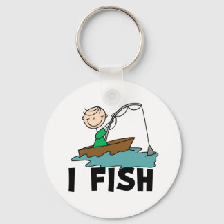 Chaveiro Garoto no Barco I Fish