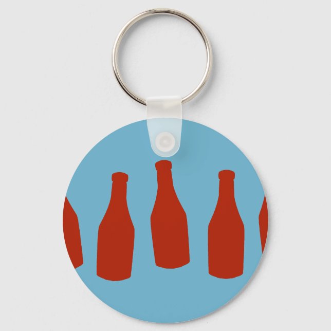 Chaveiro Garrafas de Ketchup (Frente)