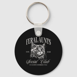 Chaveiro Gata Tia Feral Clube Social