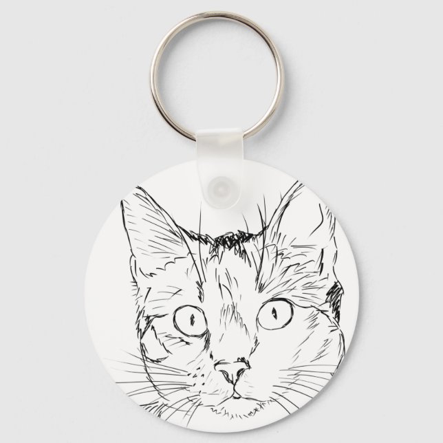 Chaveiro Gatinho (Frente)
