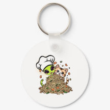 Gatinho Chef Alien Fofo 