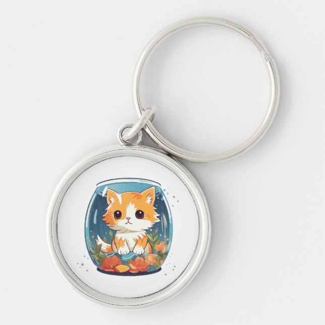 Chaveiro Gatinho Culpado (Frente)