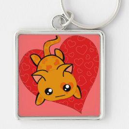 Chaveiro Gatinho de animação Ultra Cute Kawaii