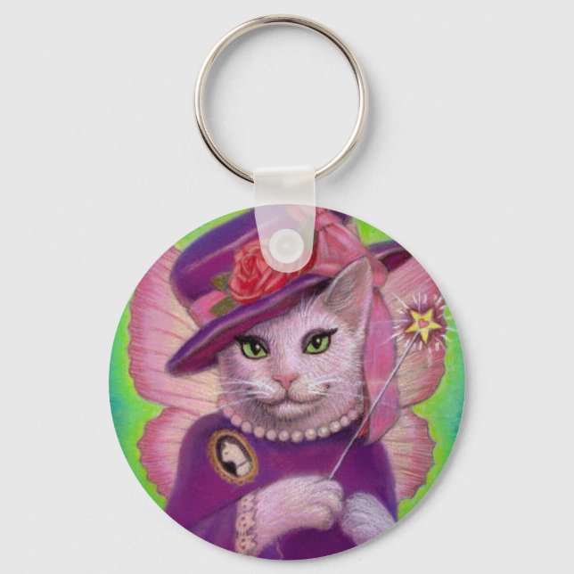 Chaveiro Gatinho Fairy GodMãe (Frente)