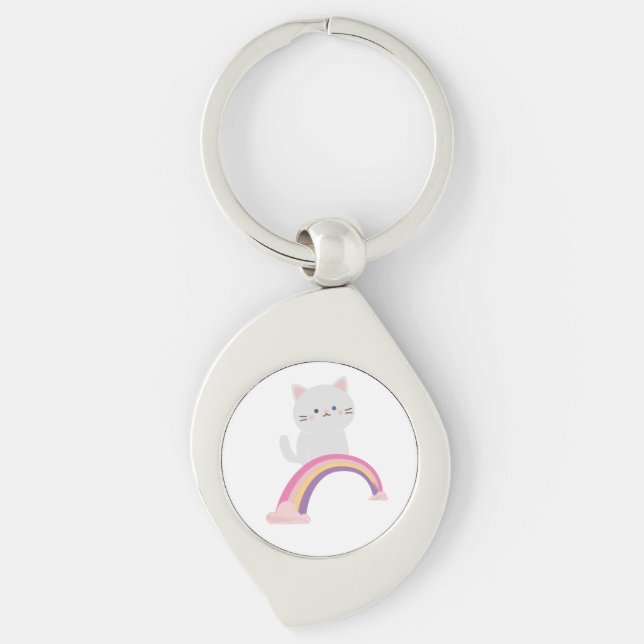 Chaveiro Gatinho Fofinho  (Frente)