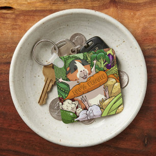 Chaveiro Gatinho-guincho 100% Veggie Carrot