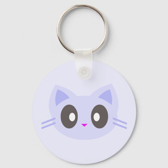 Chaveiro gatinho kawaii (Frente)