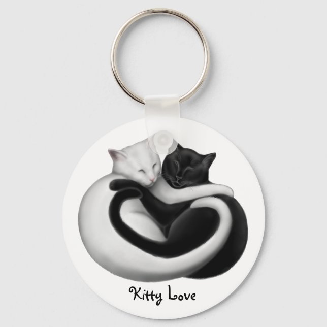 Chaveiro Gatinho Love Cat (Frente)