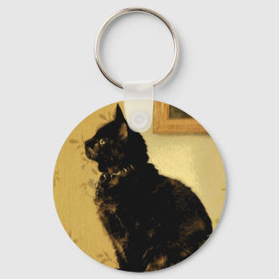 Chaveiro Gatinho pintado