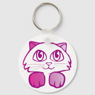 Chaveiro Gatinho roxo