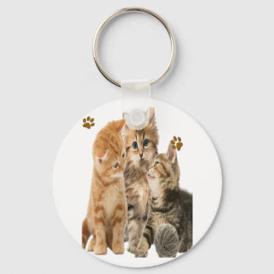 Chaveiro Gatinhos brincando de t-shirts