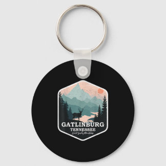 Chaveiro Gatlinburg Tennessee Excelente Montanhas Enfumaçad