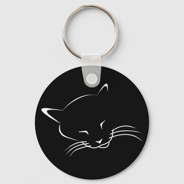 Chaveiro Gato adormecido (Frente)