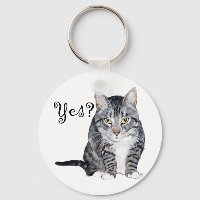 Chaveiro Gato American Shorthair - Sim? (Frente)
