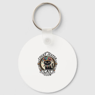 Chaveiro Gato Bobo da Corte Design de Amante de Gato Engraç