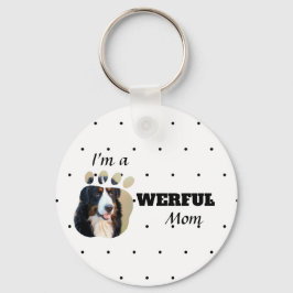 Chaveiro Gato/Cachorro As patas de texto da mãe adicionam f